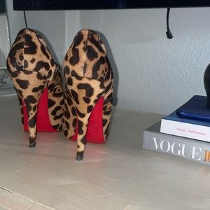 Leopard Heels